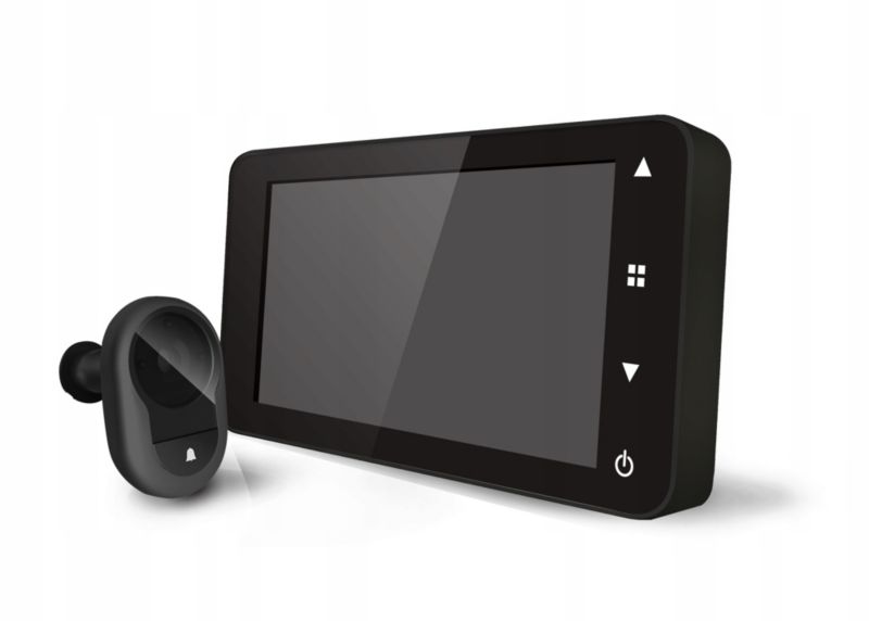 Wizjer FEINZ Elektroniczny 4'' Model 7040 Robiący Zdjęcia Do Drzwi 38-110Mm 1 szt.