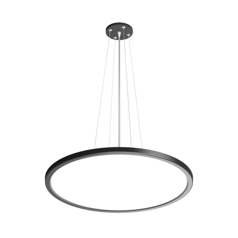 Lampa wisząca Italux Manito 0792 czarno-biała nowoczesna wbudowany LED 36W 1 szt.