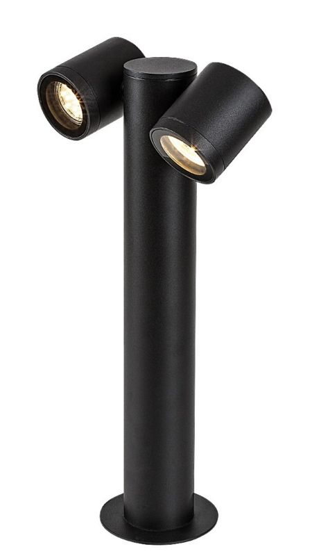 Lampa ogrodowa stojąca Rabalux Enol czarna 2 x GU10 x 35W IP44 wym: 44 x 21,5 x 11 cm - 1 szt.