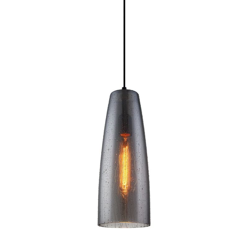 Lampa sufitowa wisząca Italux Tabby 4573 czarna tuba 1xE27 x 40W 1 szt.