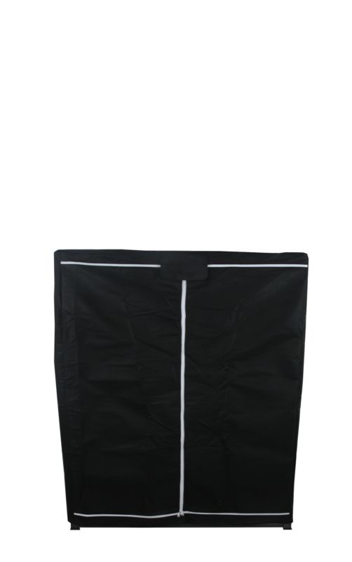 Pokrowiec ochronny na regał MODO24 106X100X45 cm futerał na stojak czarny 1 szt.