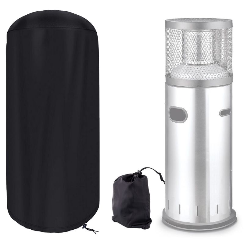 Pokrowiec na Parasol Grzewczy Promiennik Walec Gazowy Ferocity 50x120 cm czarny 1 szt.