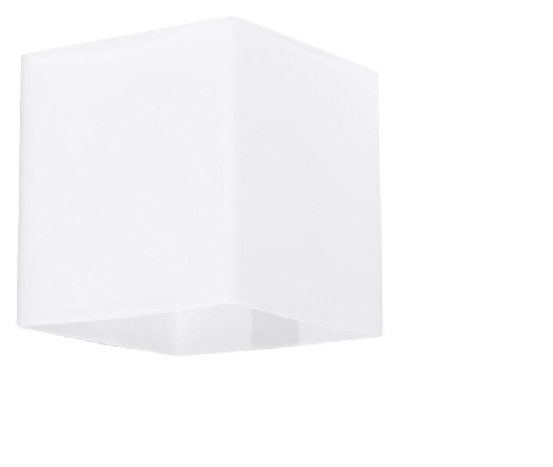 Kinkiet ścienny Sollux Lighting Rico biały 1 x G9 x 40W IP20 wym: 10 x 12 x 12 cm - 1 szt.