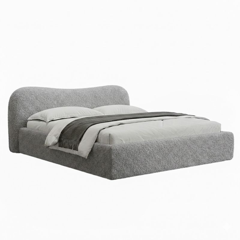 Łóżko Tapicerowane MILANO 180x200 Stelaż Pojemnik Na Pościel Loop 17 1 szt.