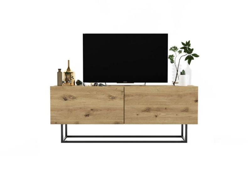 Szafka RTV Meble Lindner SELF 4 120 biała mat 1 szt.