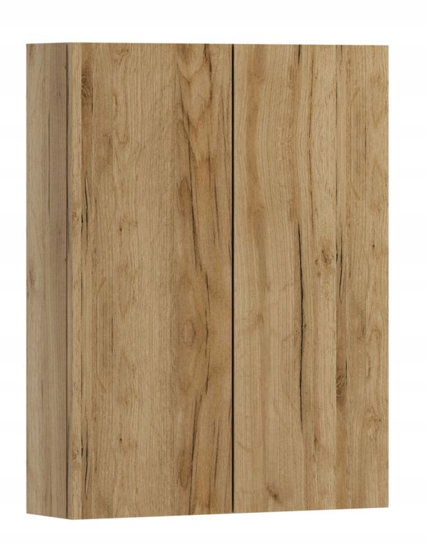 Szafka wisząca EVA 60 nad geberit dąb craft złoty