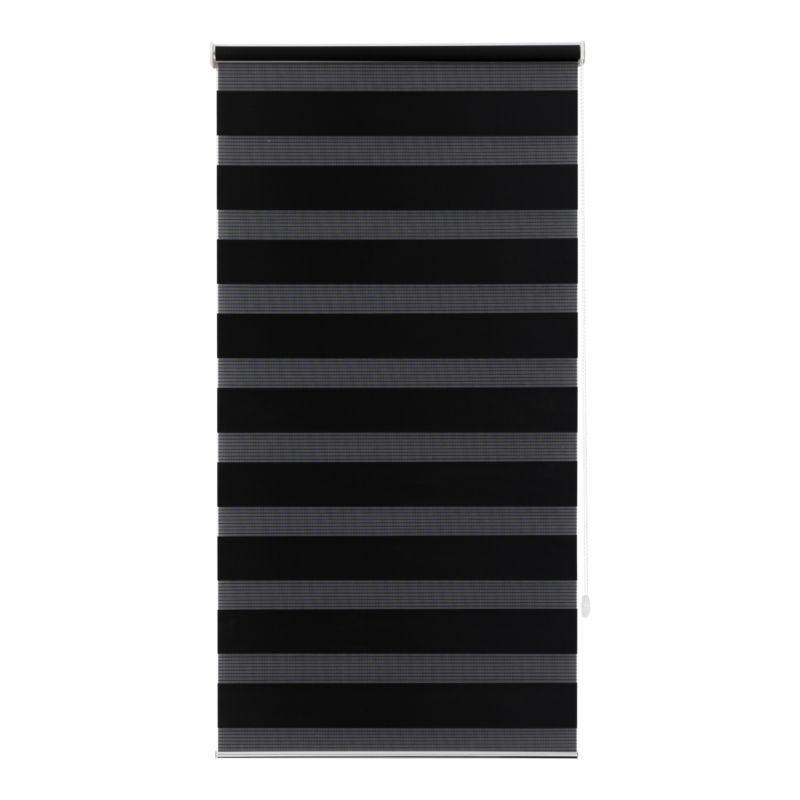 Roleta dzień/noc GoodHome Elin 62,3 x 160 cm czarna