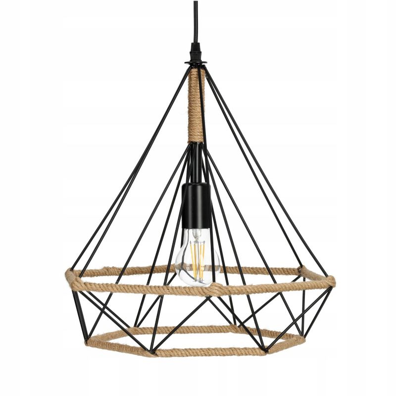 Lampa Industrial Nowoczesna LLS Sufitowa Loft na E27 1szt.