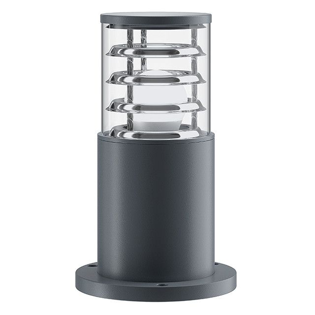 Lampa ogrodowa stojąca Maytoni Bronx szaro-transparentna 1 x E27 x 60W IP54 wym: 25 x 10,8 x 10,8 cm - 1 szt.