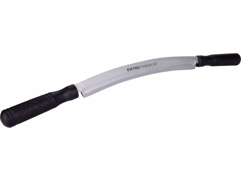 Strug ręczny ośnik dwuręczny 300 605mm zaokrąglony ostry stalowy solidny