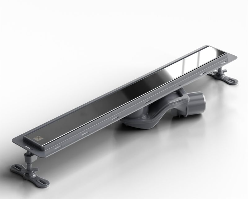 Odpływ liniowy Lambro czarny połysk 60cm 1 szt.