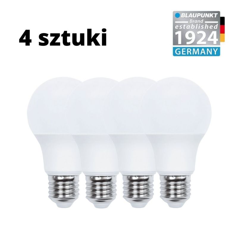 Żarówka Blaupunkt LED E27 9W biała ciepła 4 szt.