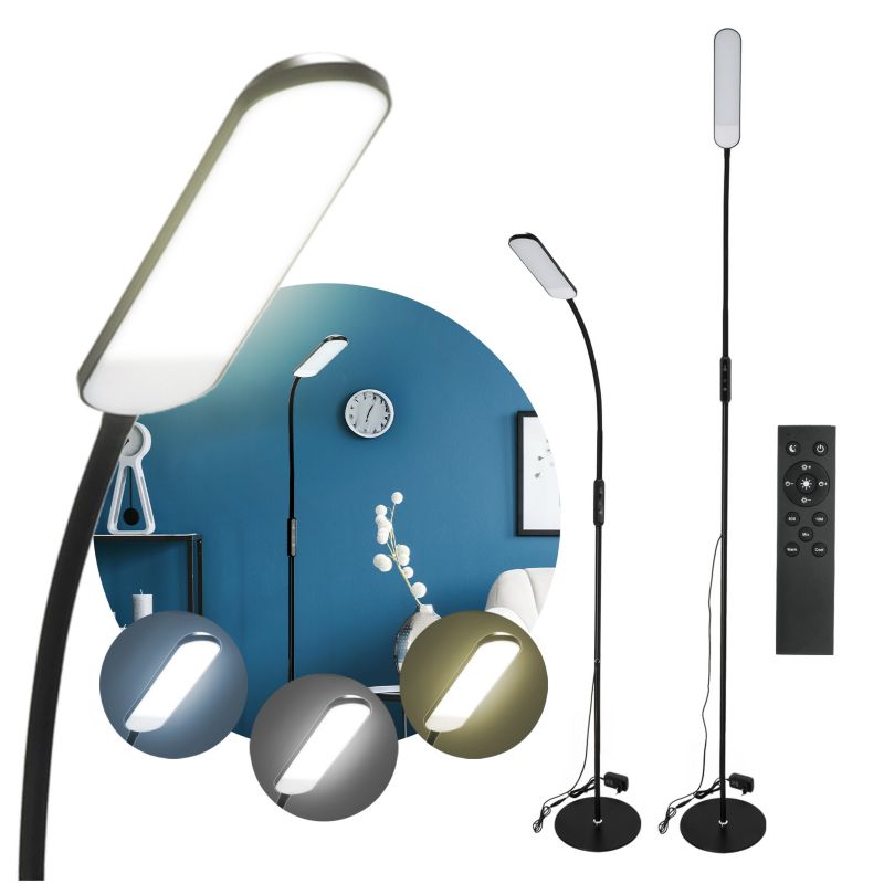 Lampa podłogowa LED Kobi 10W 150cm 3cct 1szt.