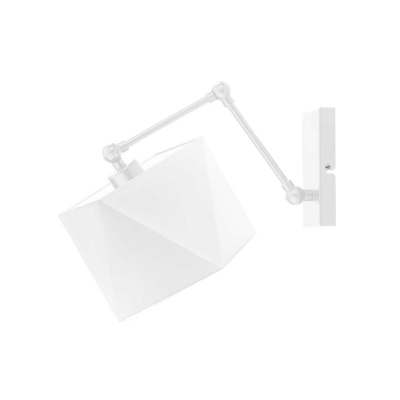 Kinkiet Volta Light Factory Soul Biały/Biały Abażur 1xE27 1szt.