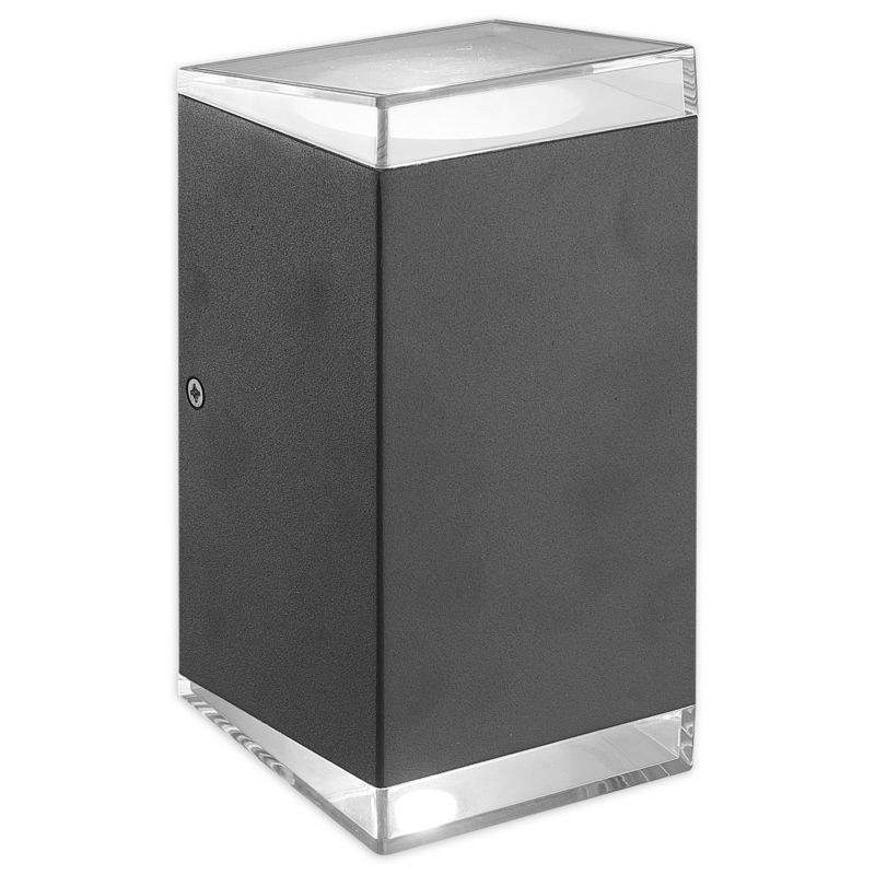 Kinkiet zewnętrzny LED MasterLED Ralf 14W IP54 4500K lampa oprawa ścienna czarna 1 szt.