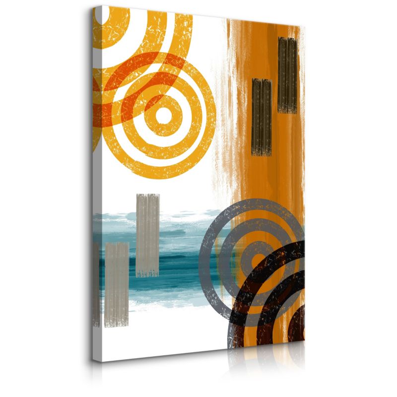 Obraz Muralo Do Sypialni Styl Boho Abstrakcja Figury Geometryczne 70x100 cm 1 szt.