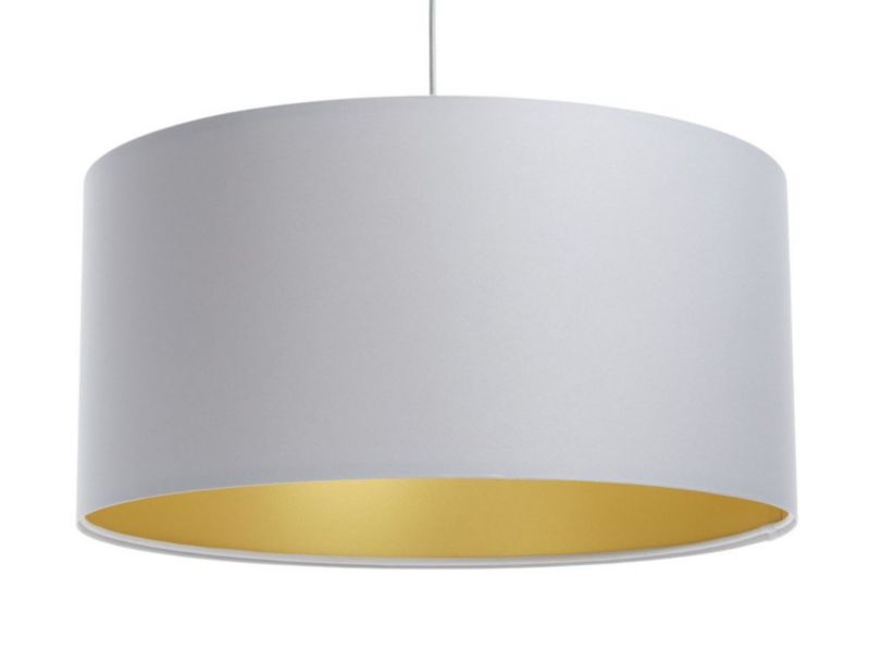 Lampa Bps Koncept wisząca MODERN 60 szara/złoty mat 1 szt