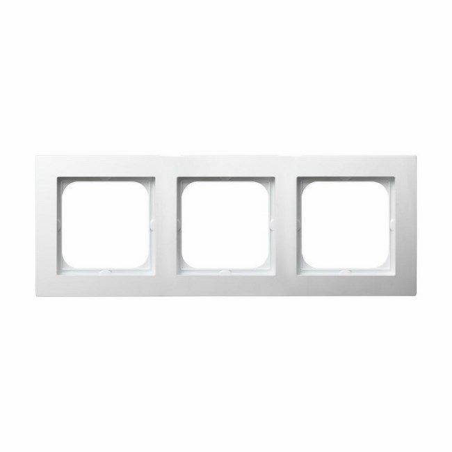 Ramka potrójna Ospel As biała