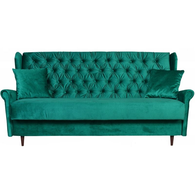 Sofa do salonu rozkładana Family Meble GAJA zielony 1szt