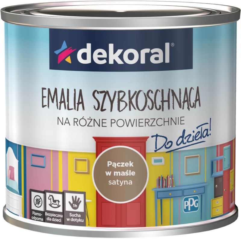 Emalia Do dzieła Dekoral pączek w maśle 0,5 l
