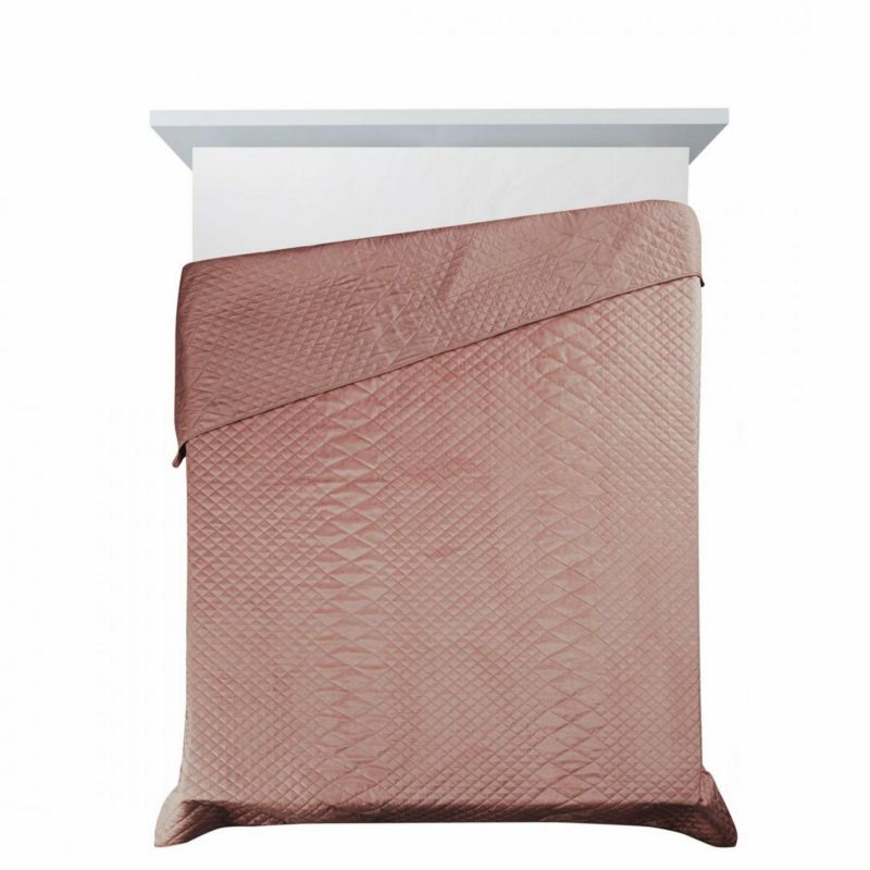 Narzuta LUIZ/3 Eurofirany 170x210 cm różowa dekoracyjna miękka 1 szt.