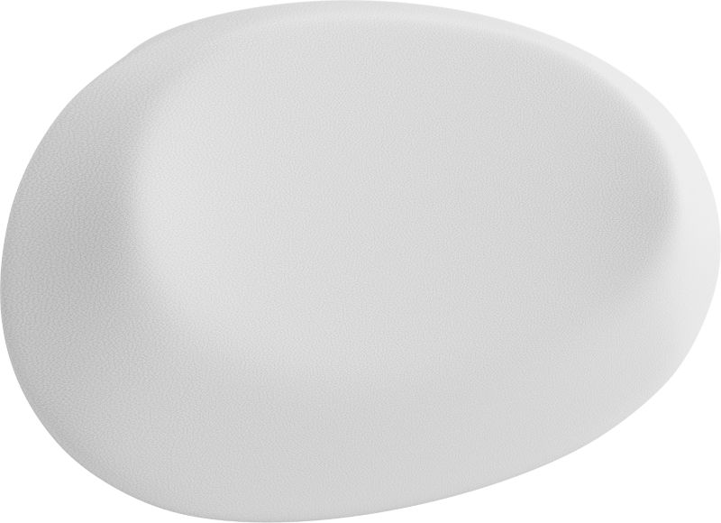 Zagłówek wannowy Mexen biały 26,5x19 cm 1 szt