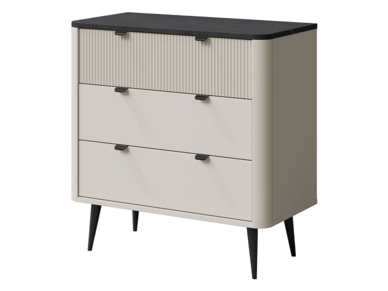 Komoda MIRJAN 24 Marly 11 kaszmir + szary kamień 1 szt.