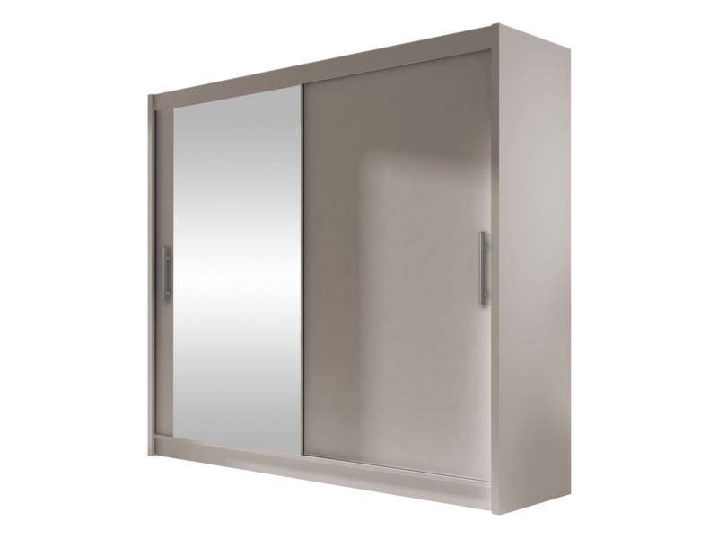 Szafa MIRJAN 24 z drzwiami przesuwnymi London VI kaszmir/lustro 1 szt.