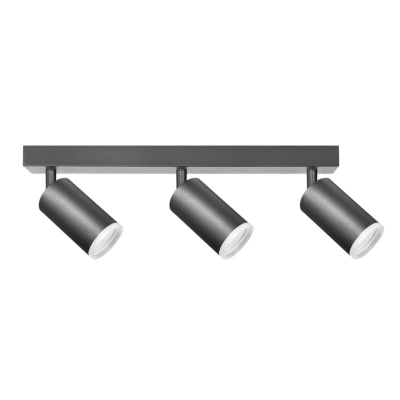 Oprawa Sanico Goldlux LONDON 3xGU10 listwa ścienno-sufitowa czarna IP20 - 1 szt.