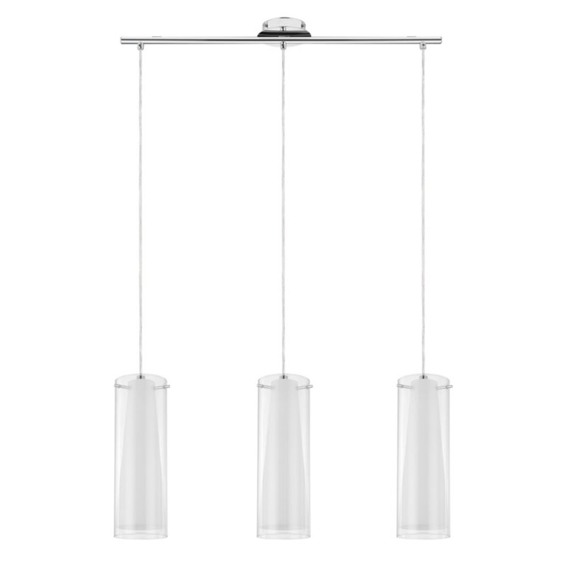 Lampa wisząca GoodHome Dimonika 3-punktowa E27 chrom