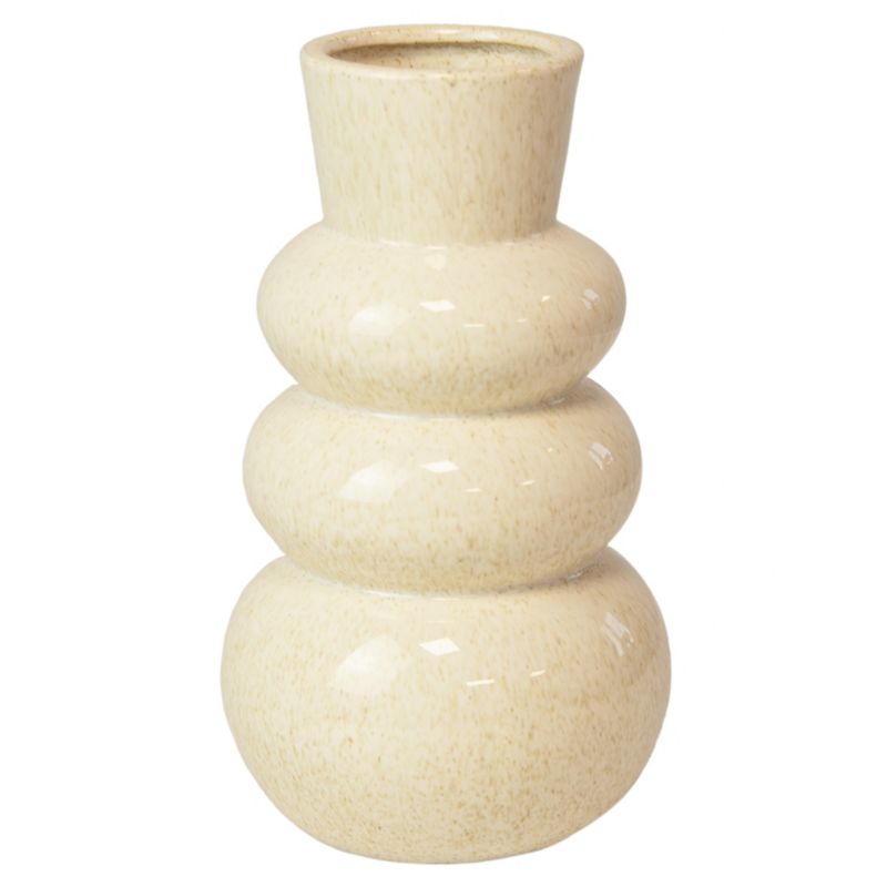 Wazon Ceramiczny EDANTI Dekoracyjny Waza Ozdobna Na Kwiaty 13X25 cm 1 szt.