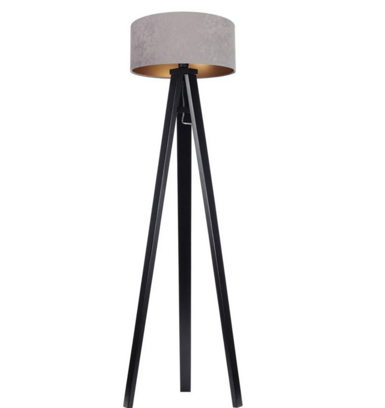 Lampa Bps Koncept stojąca HOME 40 szara/złota/czarna 1 szt