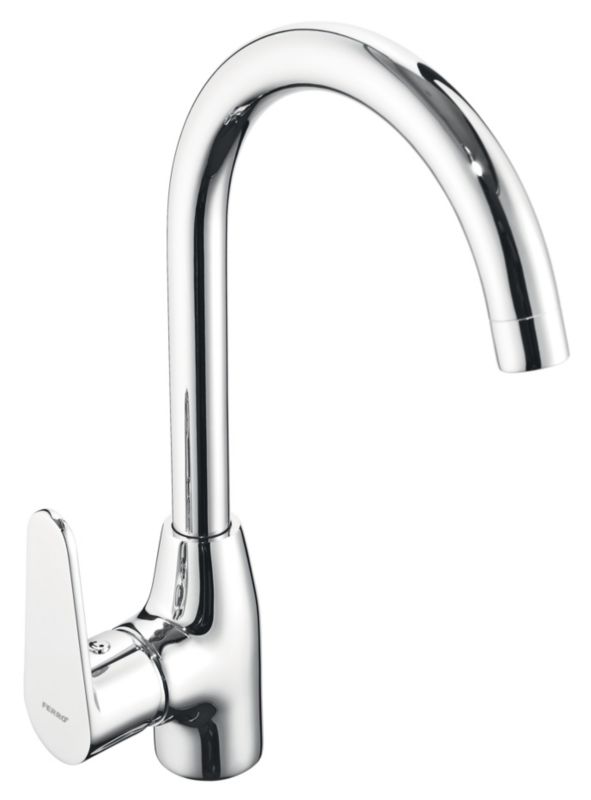 Bateria zlewozmywakowa Ferro ALGEO stojąca chrom 1 szt.