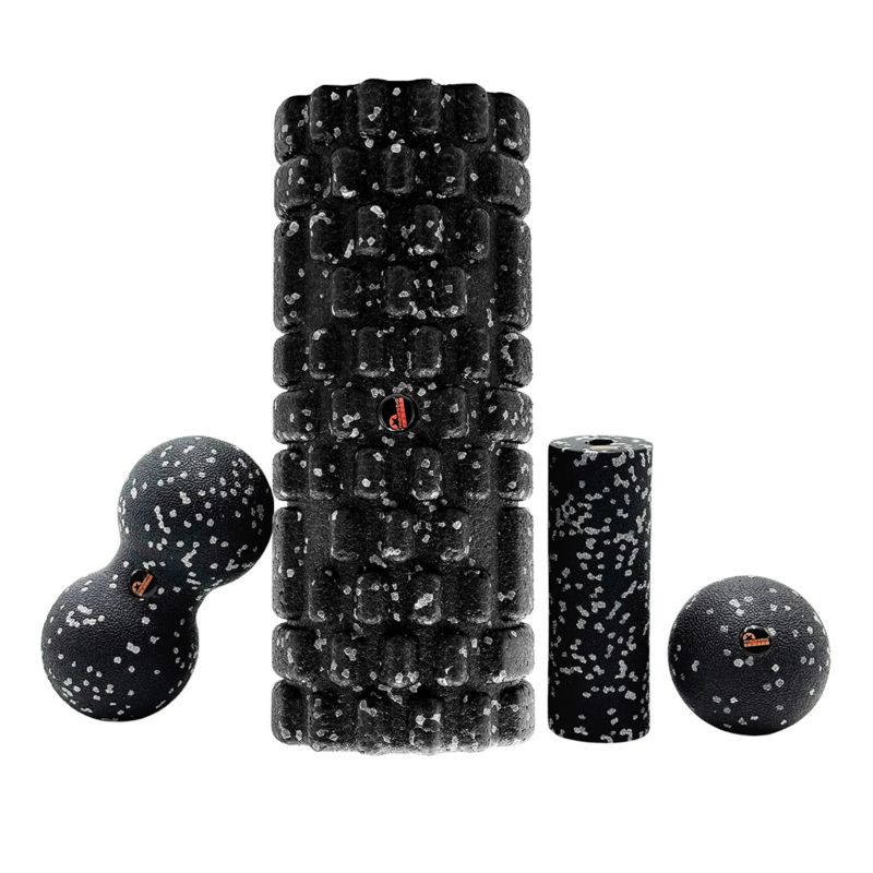 Zestaw do masażu Majestic Sport TENSO DURO 4w1 czarno-szary (1 szt.)