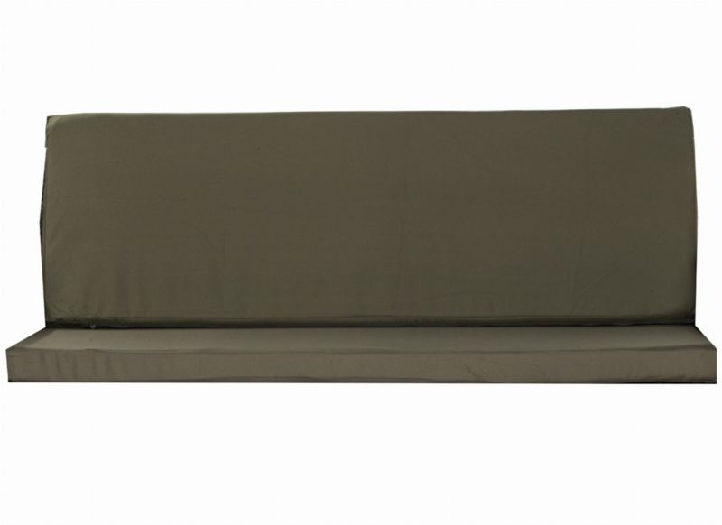 Poduszka ogrodowa na huśtawkę, Setgarden, 110x60x50cm, zielona poduszka ogrdowa na ławkę zdejmowany pokrowiec, 1szt