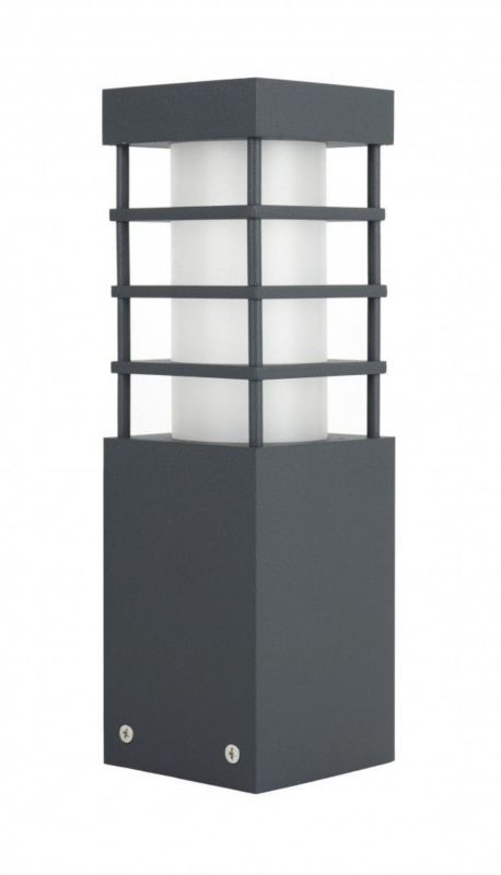 Lampa ogrodowa stojąca SU-MA Rado ciemnoszara niska 1 x E27 x IP54 wym: 25 x 8 x 8 cm - 1 szt.
