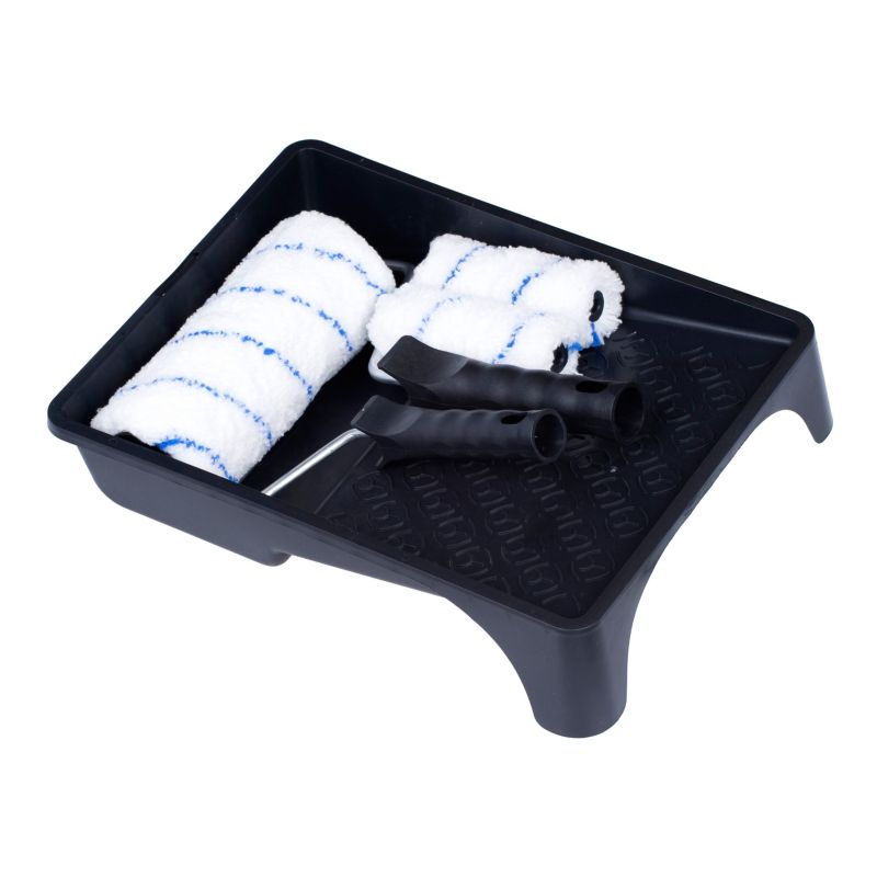 Zestaw malarski FAVORITE, MEDIUM nr 27, wałek Mikrofibra 18 cm, do farb ceramicznych, akrylowych, lateksowych, 6 elementów