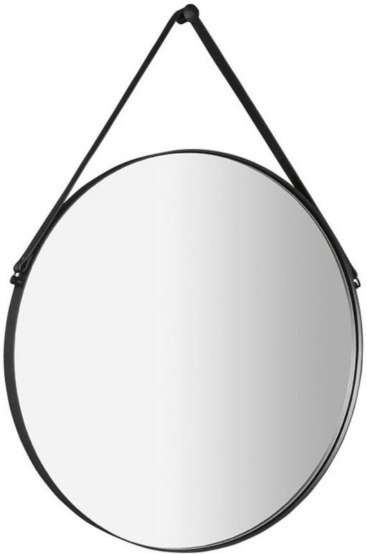 Lustro okrągłe 60cm Sapho Orbiter czarny stal 1 szt.