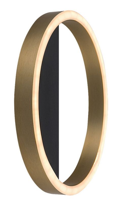 Kinkiet ścienny Rabalux Thric złoto-czarny-biały styl nowoczesny LED 15W 3000K 960lm IP20 wym: 25 x 25 x 3 cm - 1 szt.