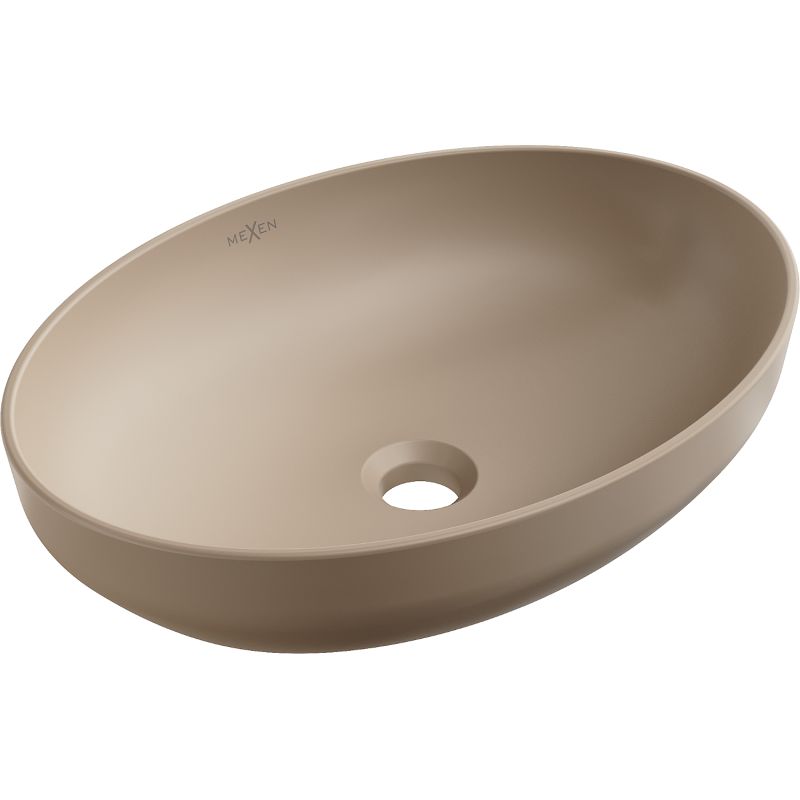 Umywalka nablatowa Mexen Cornelia cappuccino mat 50x37 cm 1 szt.