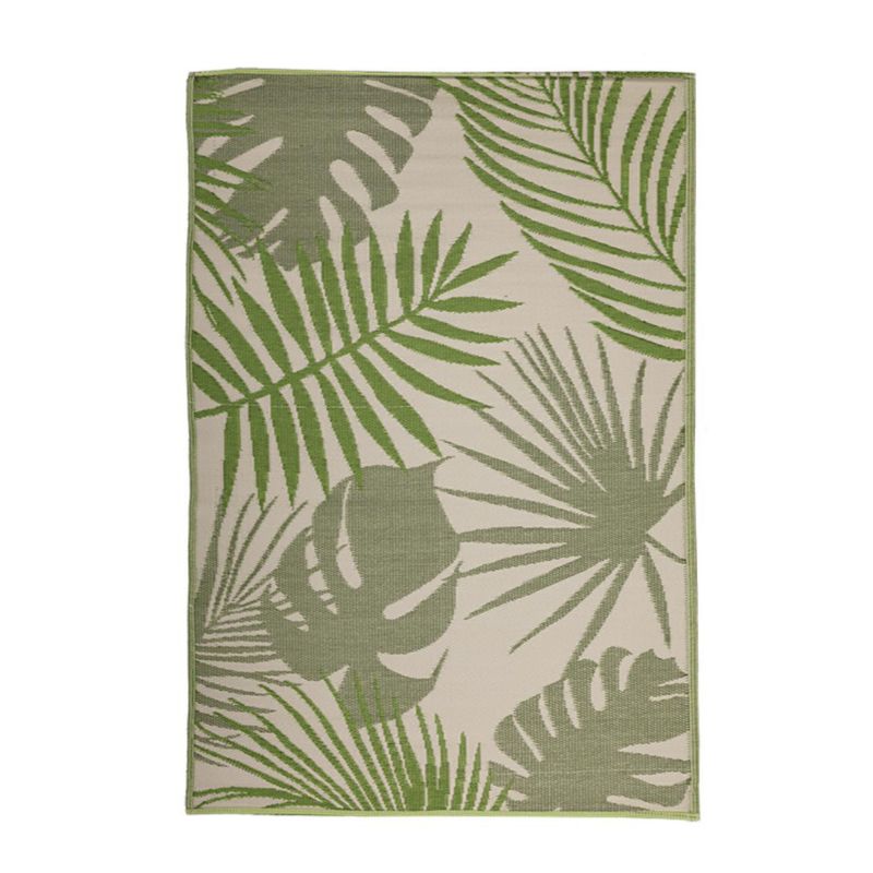 Dywan zewnętrzny dżungla Esschert Design zielony tarasowy 149x231 cm 1 szt.