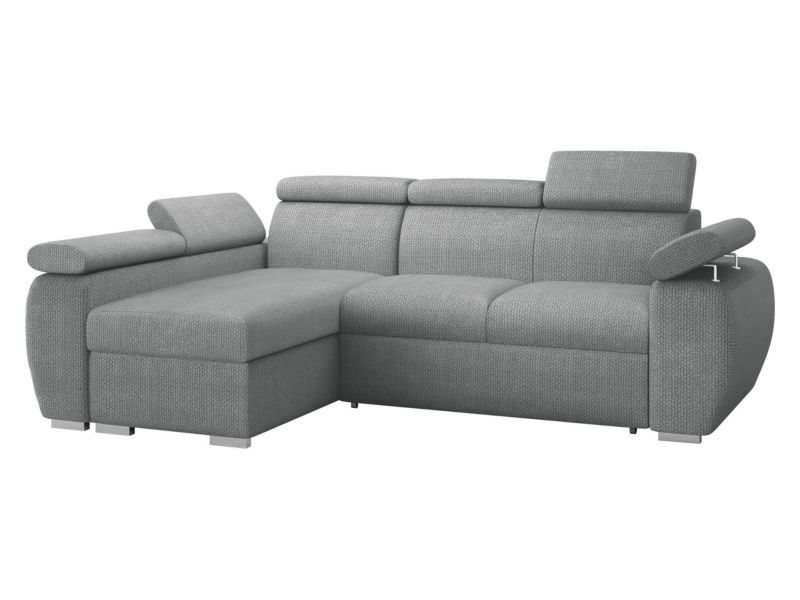 Narożnik z funkcją spania MIRJAN 24 Boston Mini lewy LC+2R stalowy 1 szt.