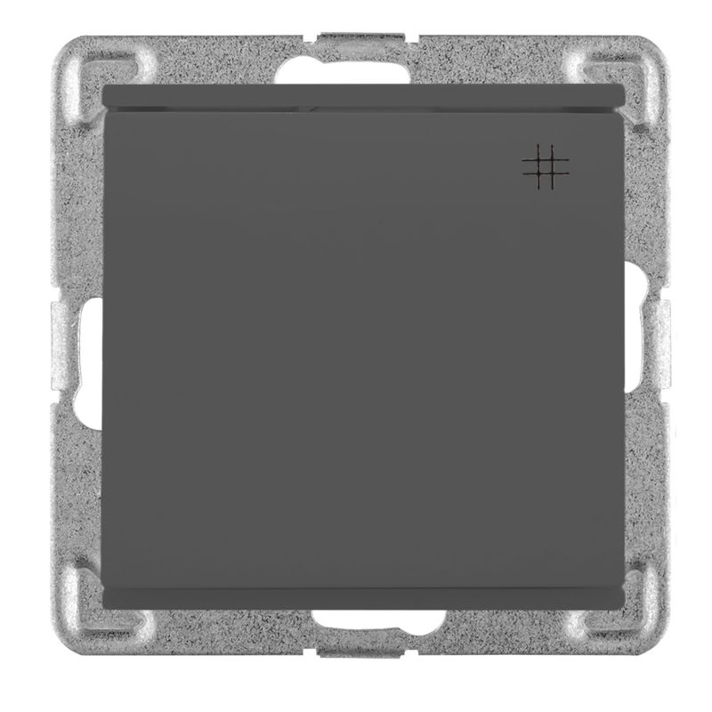 Przełącznik krzyżowy Polmark Verona bazalt