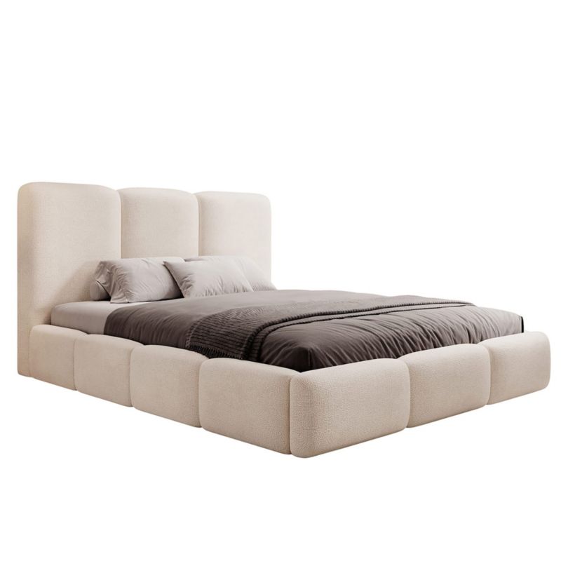 Łóżko Tapicerowane CAPRI 120x200 Stelaż Pojemnik Na Pościel Loop 06 1 szt.