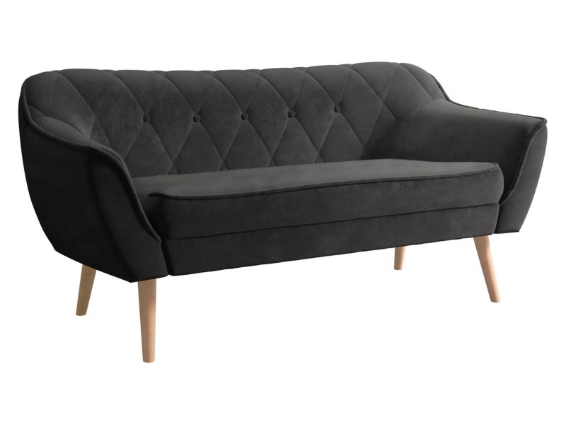 Sofa MIRJAN 24 nowoczesna Skand 2 ciemny szary 1 szt.