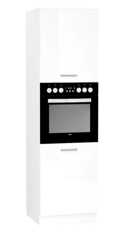 Szafka STOLKAR pod piekarnik 60 VITA D60PK/2133 P/L biała połysk 1 szt
