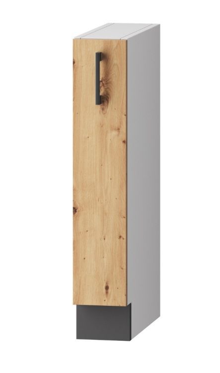 Szafka kuchenna stojąca CARGO 15 Stolkar CLARA D15 dąb z koszem 1 szt