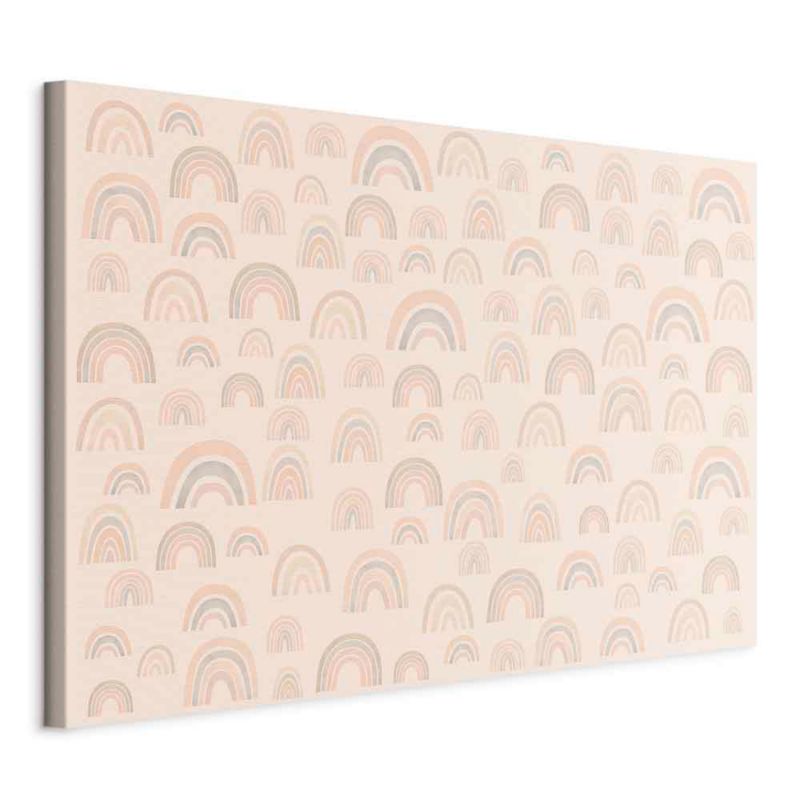 Obraz Artgeist Tęczowe pole 90 x 60 cm płótno włoskie 1 szt