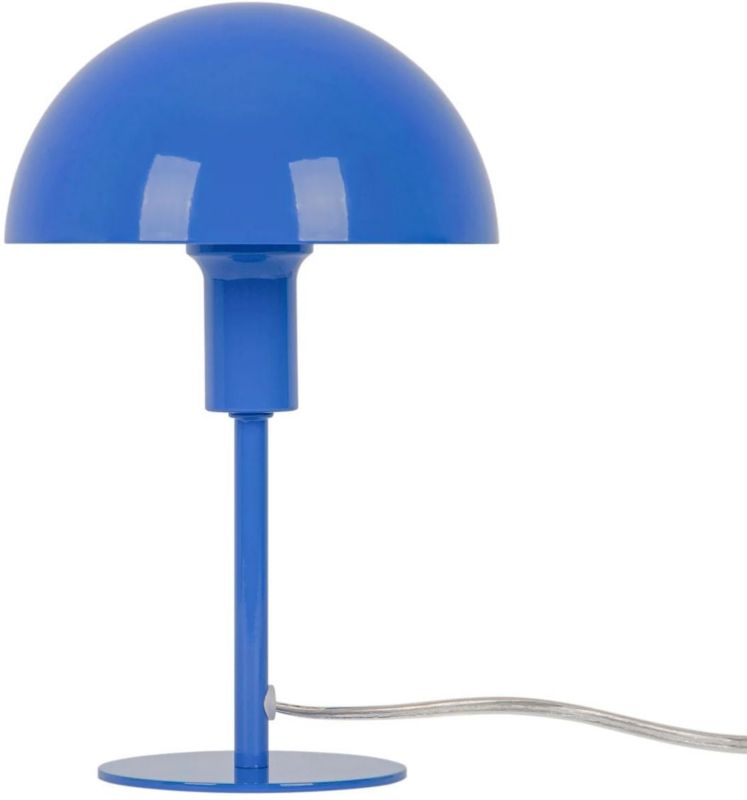 Lampa stołowa Nordlux Ellen niebieski połysk 40W E14 IP20 metalowa 1 szt.