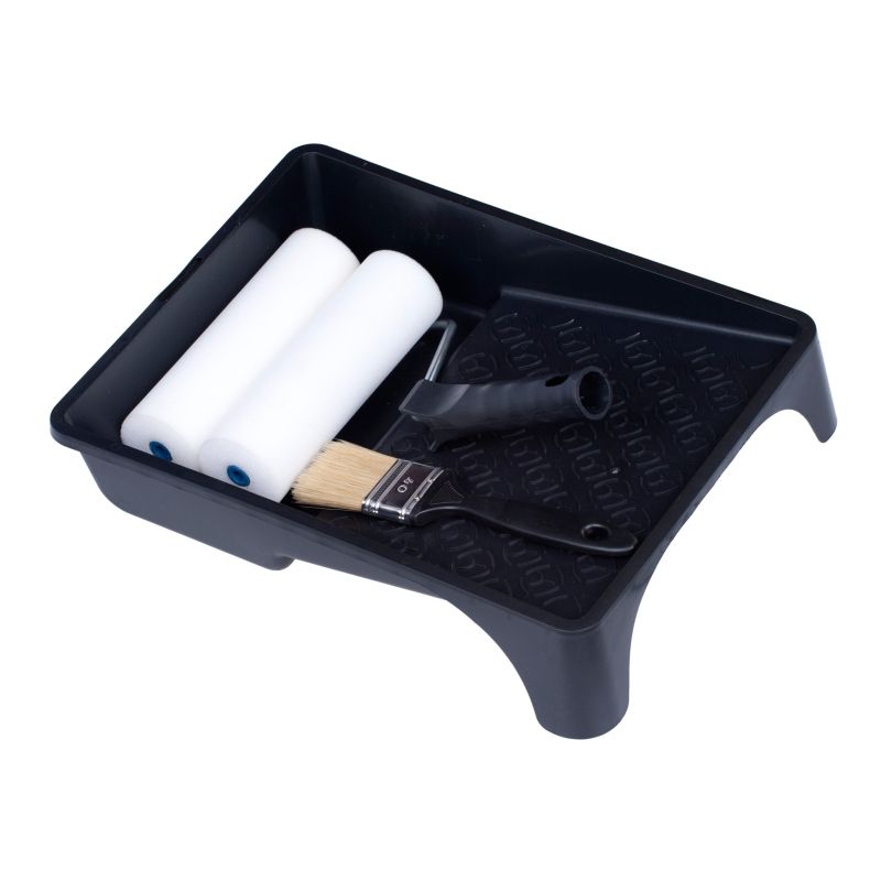 Zestaw malarski FAVORITE, MEDIUM nr 31, wałek gąbkowy 17 cm, do lakierów na bazie rozpuszczalników, 5 elementów